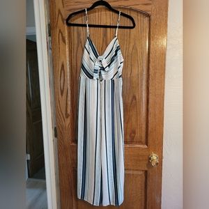 Spring Striped Jumpsuit